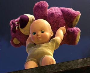 La caduta di Lotso in Toy Story 3