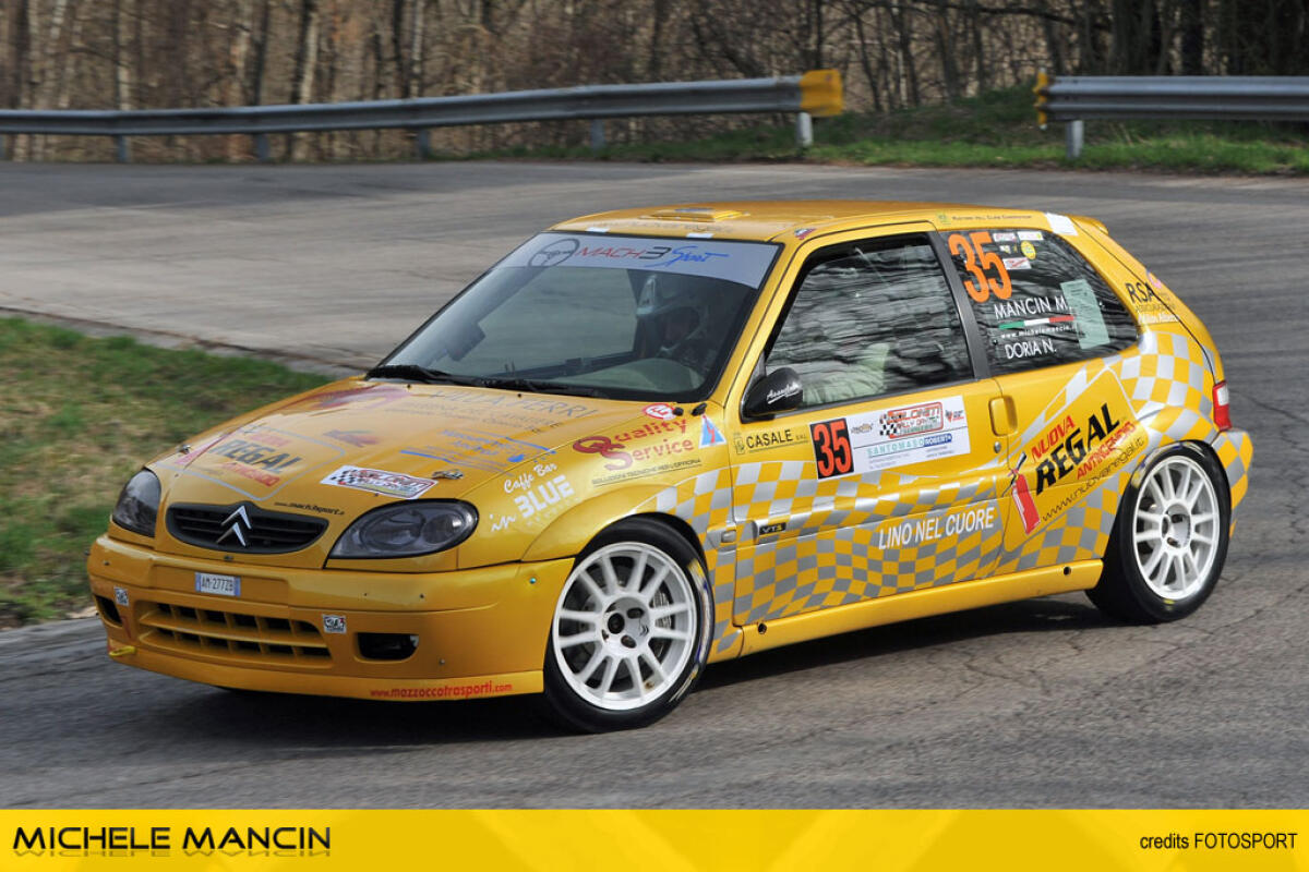 MANCIN È PRONTO PER IL RALLY DEI LAGHI - 