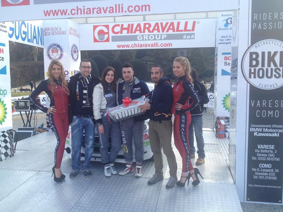 I ragazzi di VCORally premiano Giò Dipalma e Arianna Zanotti, i più spettacolari del 2016