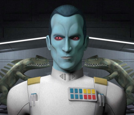 Il Grand'ammiraglio Thrawn in Star Wars Rebels.Fonte: starwars.com