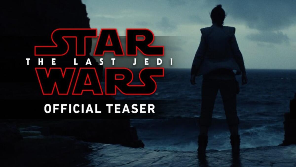 Analisi del teaser trailer di Star Wars: The Last Jedi - Teaser trailer di The Last Jedi. 
Da: BGR