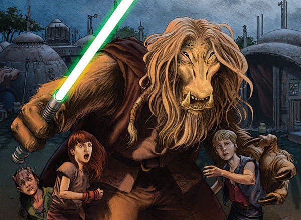 Il Jedi K'kruhk, dalla serie a fumetti "Dark times".