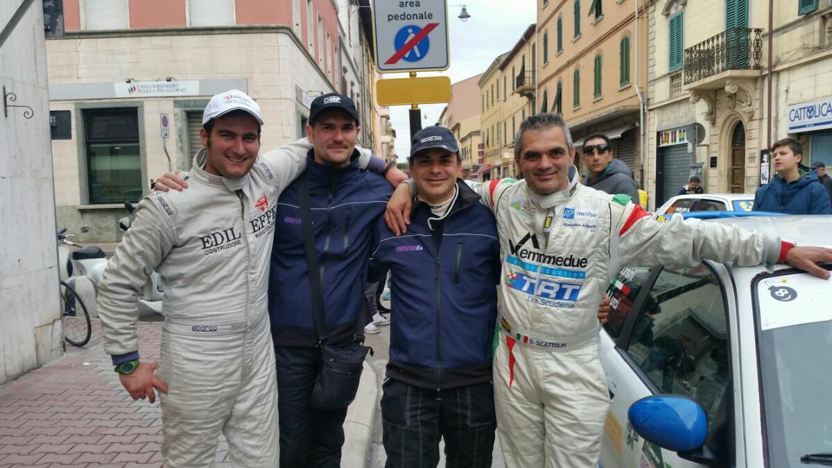 Squadra corse città di Pisa al Rally di Casciana Terme - 