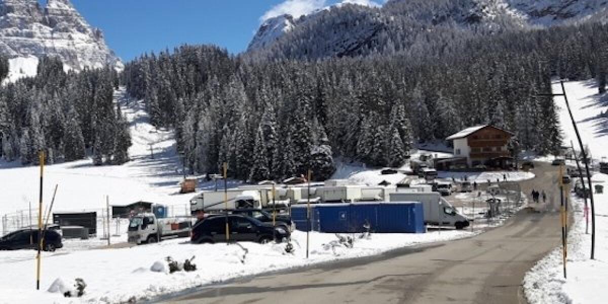 Star Wars lascia l'Italia, le riprese sono terminate - La location del Monte Piana