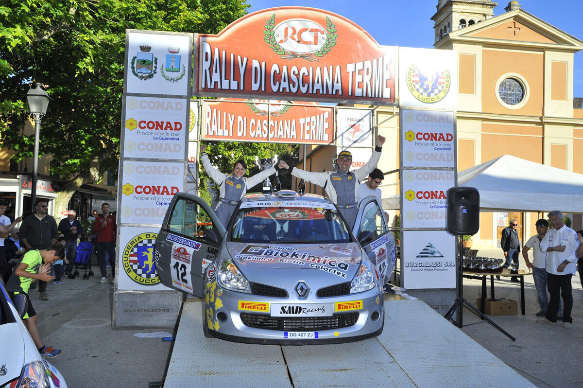 80 di equipaggi per la 35° edizione del Rally di Casciana Terme - 