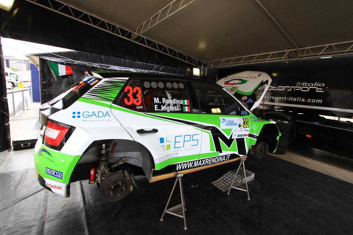 Rally Acropolis, hanno rubato la Skoda Fabia a Max Rendina - 