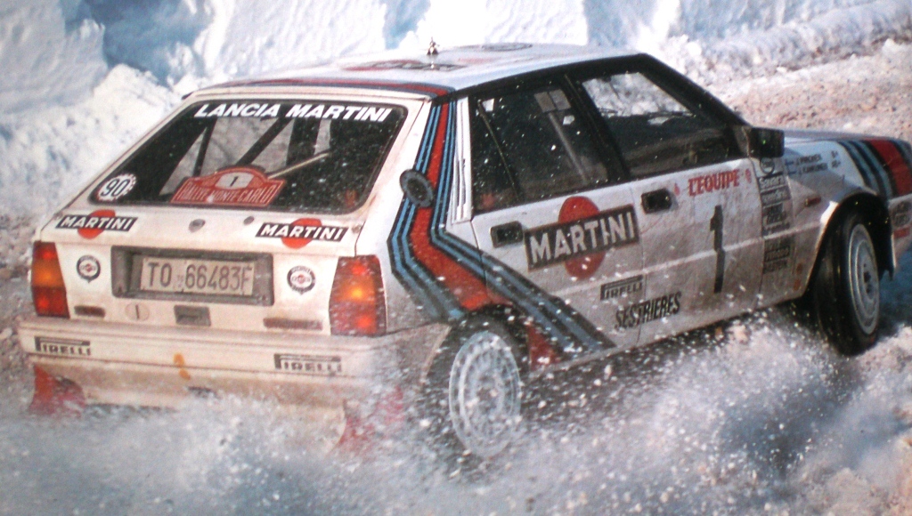 KKK, in azione a Montecarlo nel 1987 su Lancia