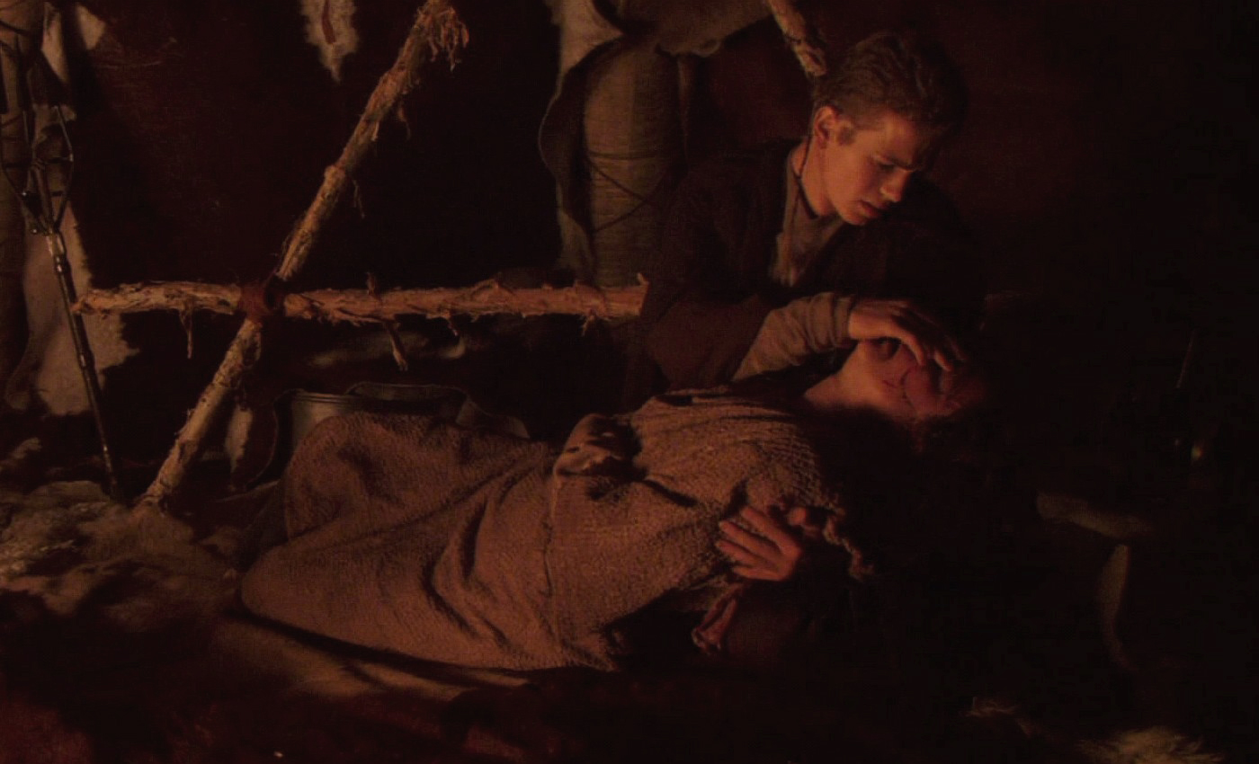 La triste morte di Shmi Skywalker.Da: flickeringmyth