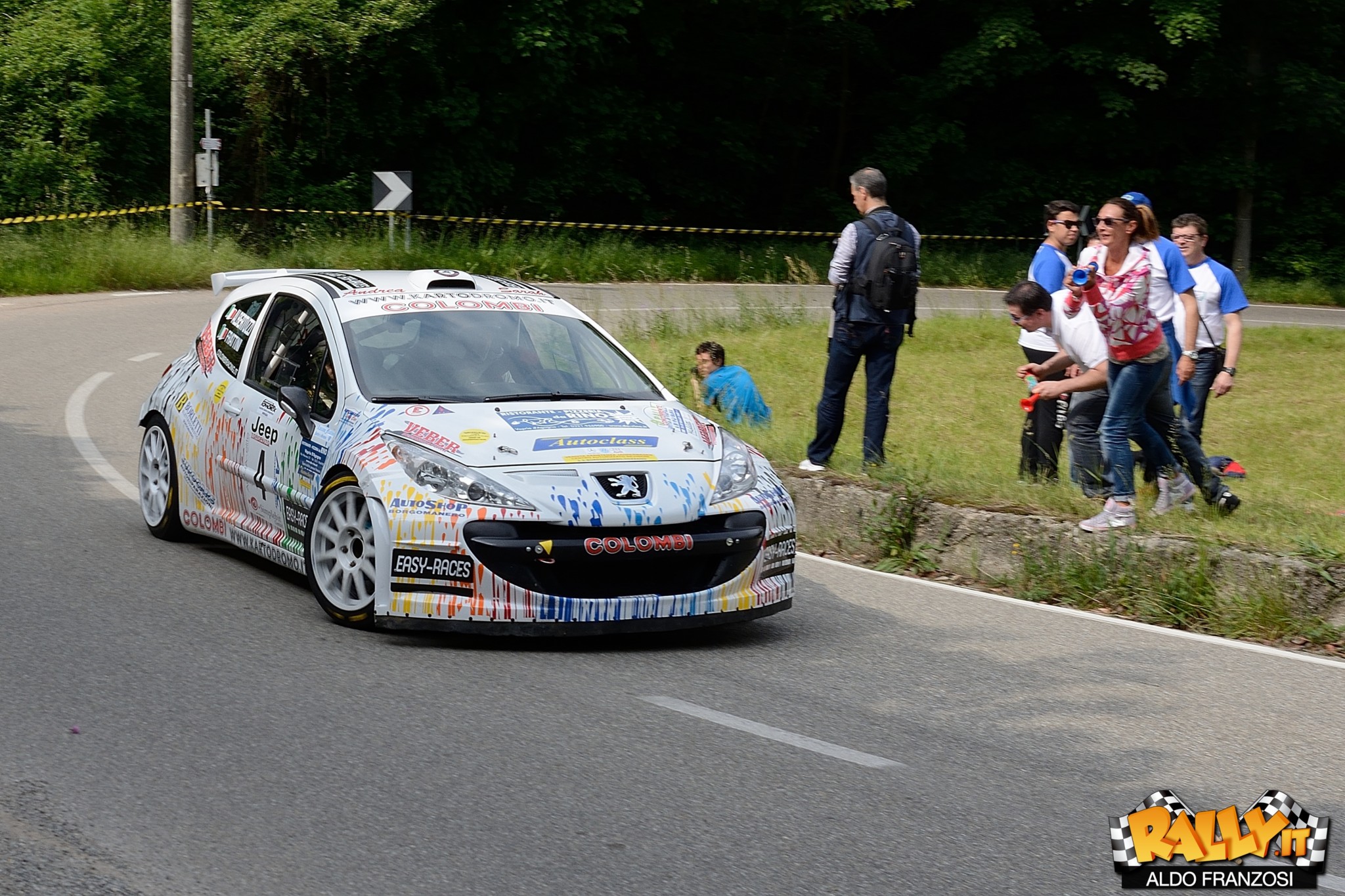 Ivo Frattini sceglie la 207 S2000 per confermarsi sul podio anche quest'anno (Ph. Aldo Franzosi)
