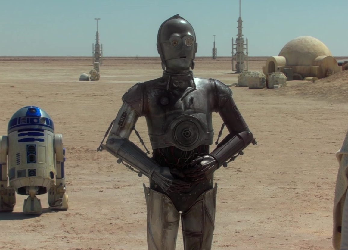 C-3PO in Star Wars Episodio II - L'Attacco dei Cloni