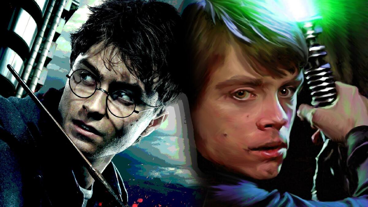 Harry Potter e Star Wars: i punti in comune - Harry Potter e Luke Skywalker.
Da: youtube