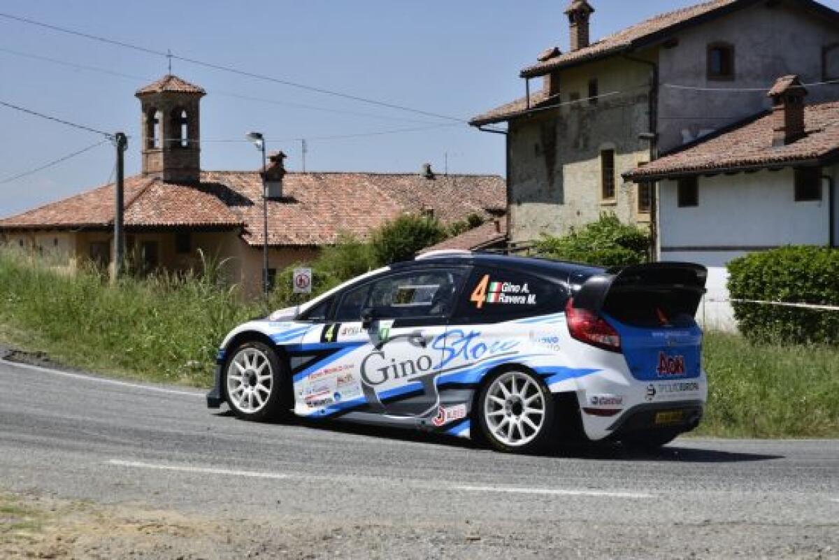 Al Rally Alba, Gino allunga. - 