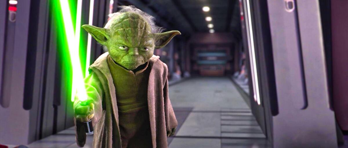Il nebuloso passato di Yoda - Yoda si prepara allo scontro con Darth Sidious ne La Vendetta dei Sith