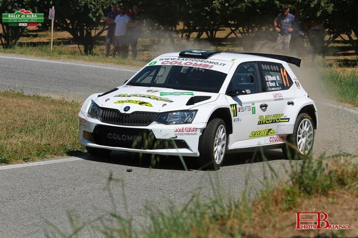 Rally Alba, Colombi al comando dopo ps 1 - 