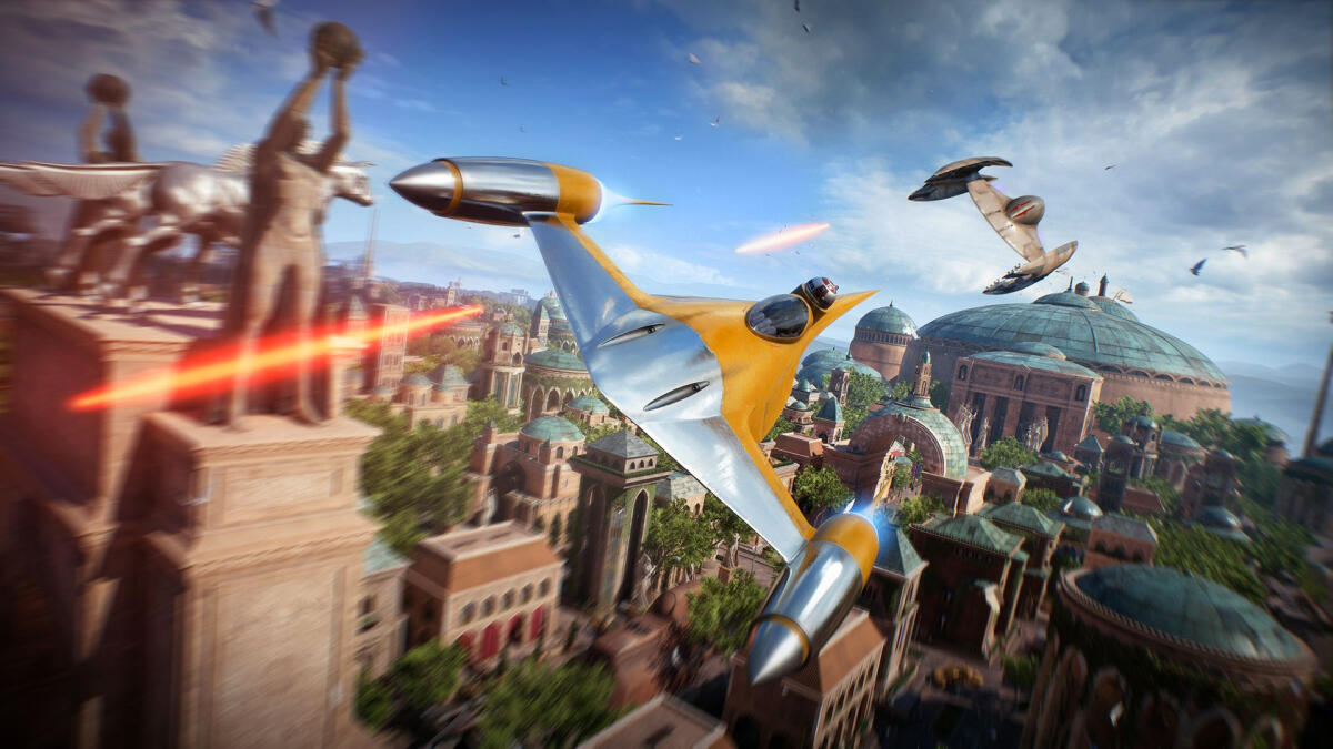 Star Wars Battlefront 2 è il titolo più visto dell'E3 2017 - L'N-1 Starfighter in Battlefront II