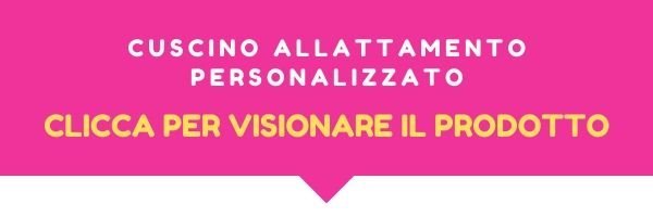 banner cuscino allattamento personalizzato