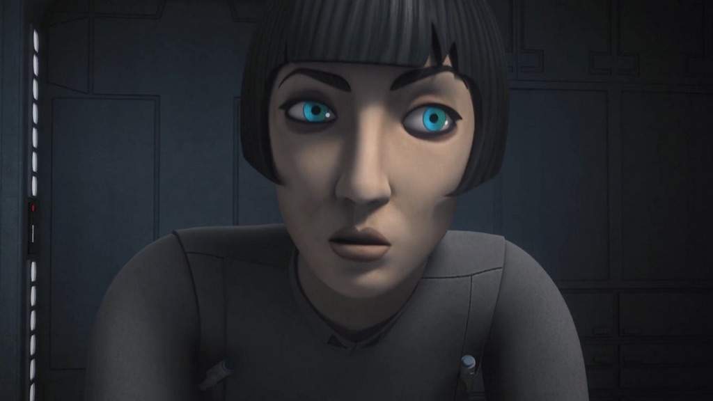 Il governatore Arhinda Pryce nella serie Rebels