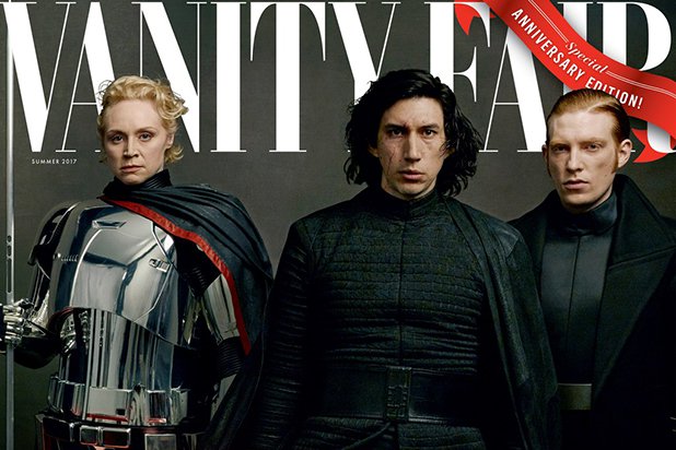Ecco il volto di Gwendoline Christie, interprete di Phasma.Da: Vanity Fair