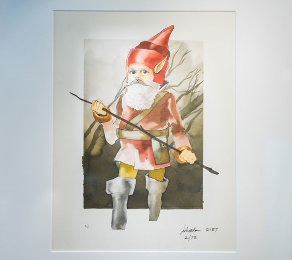 Il primo concept del maestro Yoda.Da: express