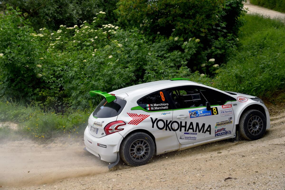 Marchioro e Yokohama al Rally San Marino - 