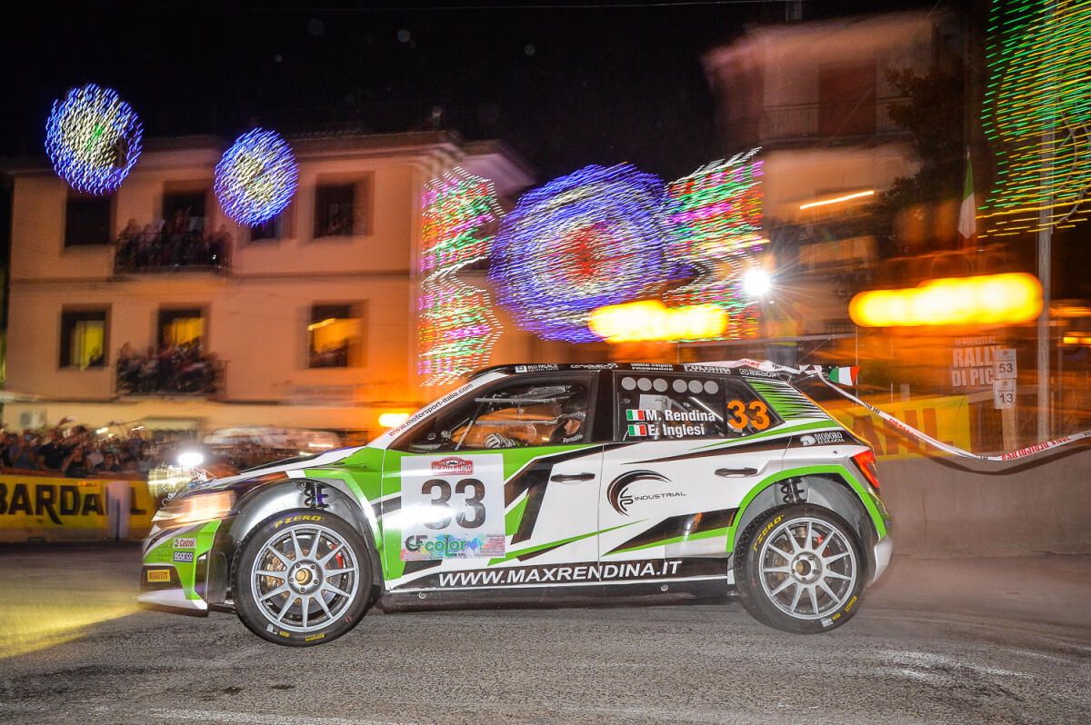 Rally di Roma sulle prove del Pico - 
