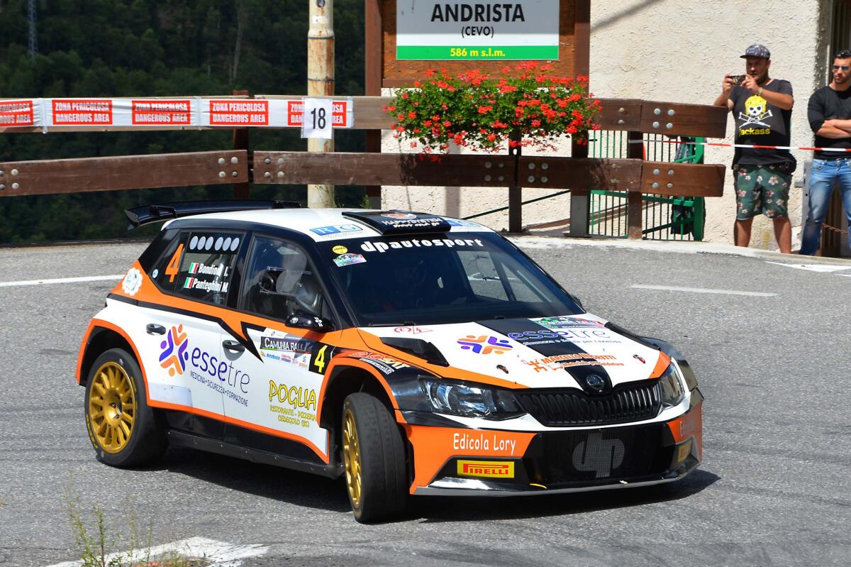IL 4° CAMUNIA RALLY E’ VINTO DA BONDIONI-PANTEGHINI - 