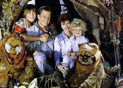 La famiglia protagonista del primo film. Un bel quadretto.