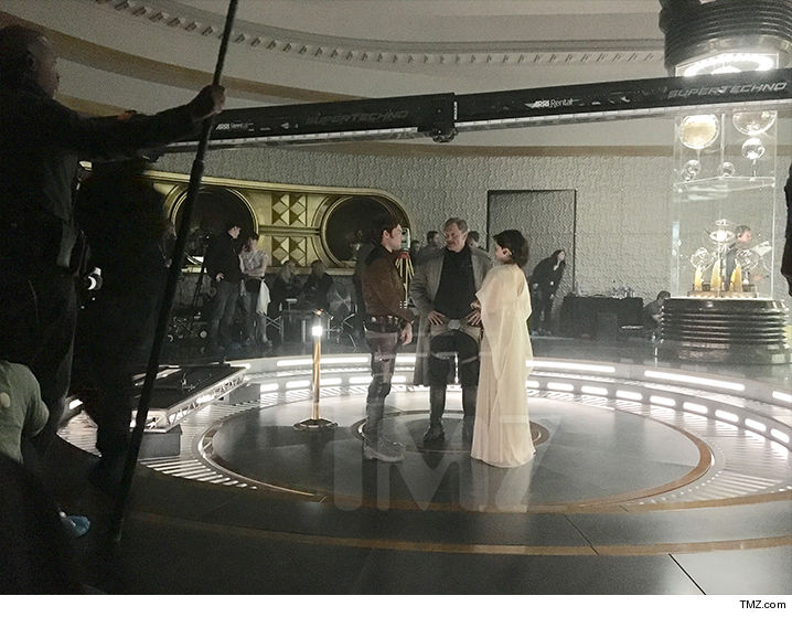 Seconda foto dal set di Han Solo.Da: TMZ.com