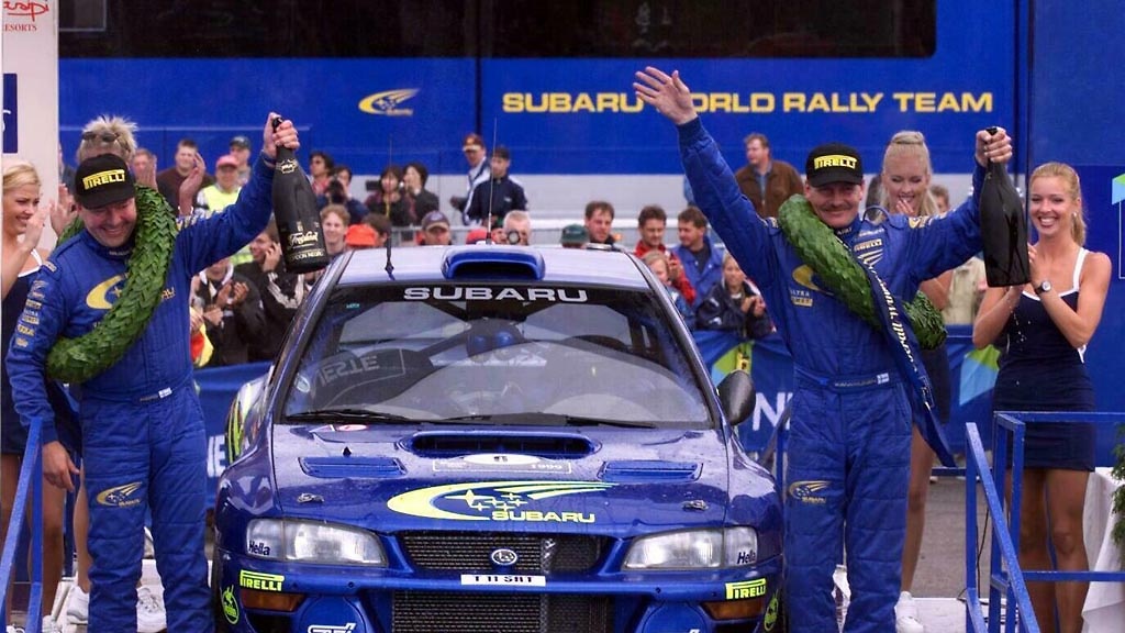 Il 40enne Kankkunen vince due prove del mondiale nel 1999: Argentina e Finlandia