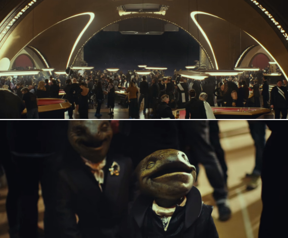 Uno sguardo al casinò e ai suoi ospiti.Da: youtube