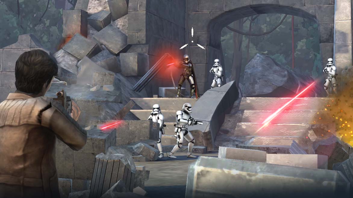 Tanti gli eroi disponibili, tra cui Poe Dameron