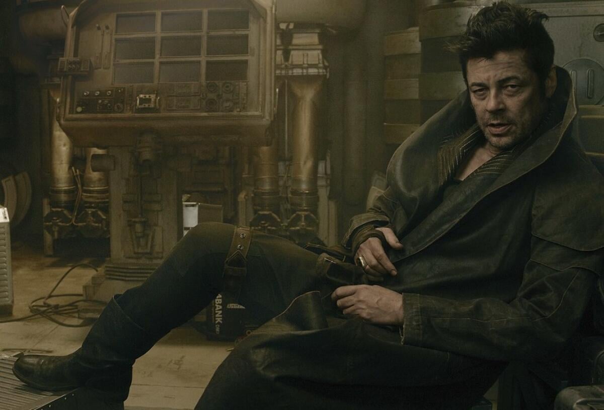 Svelato il ruolo di Benicio Del Toro in The Last Jedi - Benicio Del Toro in posa nelle vesti del suo personaggio DJ per Vanity Fair