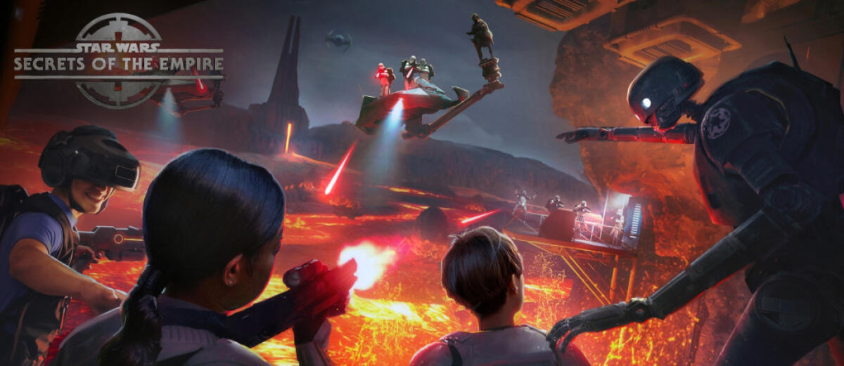 Disneyland: in arrivo la realtà virtuale a tema Star Wars - Un concept dell'esperienza virtuale "Star Wars: Secrets of the Empire"
