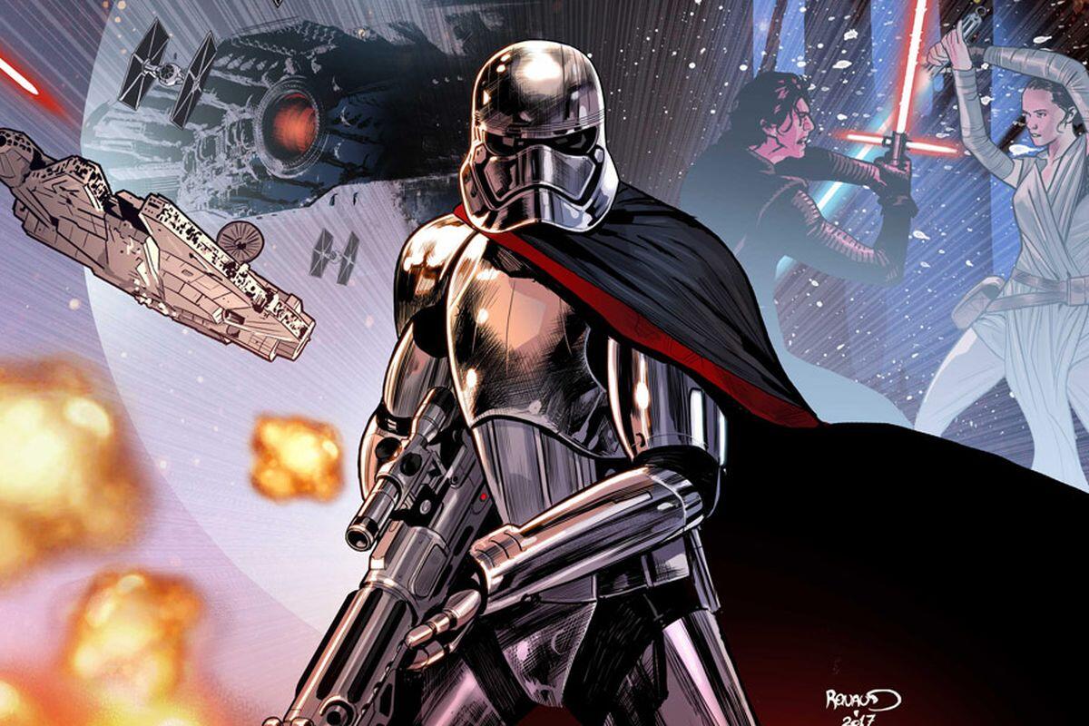 Una presentazione della miniserie su Captain Phasma - Copertina della miniserie Marvel "Captain Phasma"