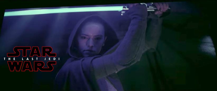 Rey nel video backstage di Episodio VIII.Da: youtube