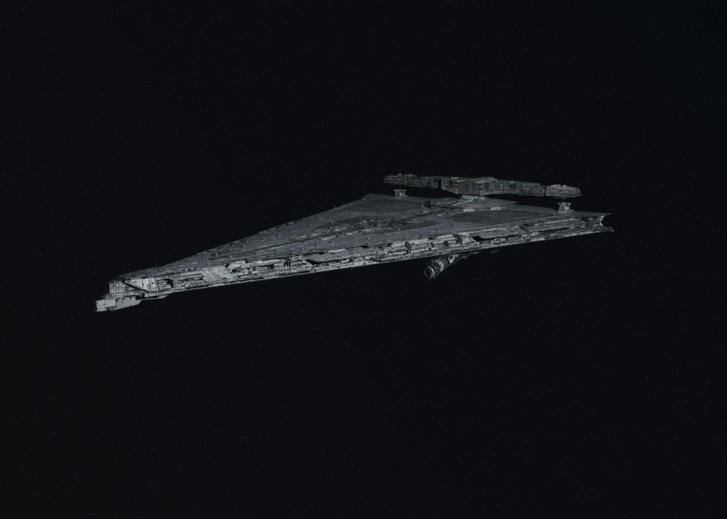 Il nuovo Star Destroyer Dreadnought.Da: starwars.com