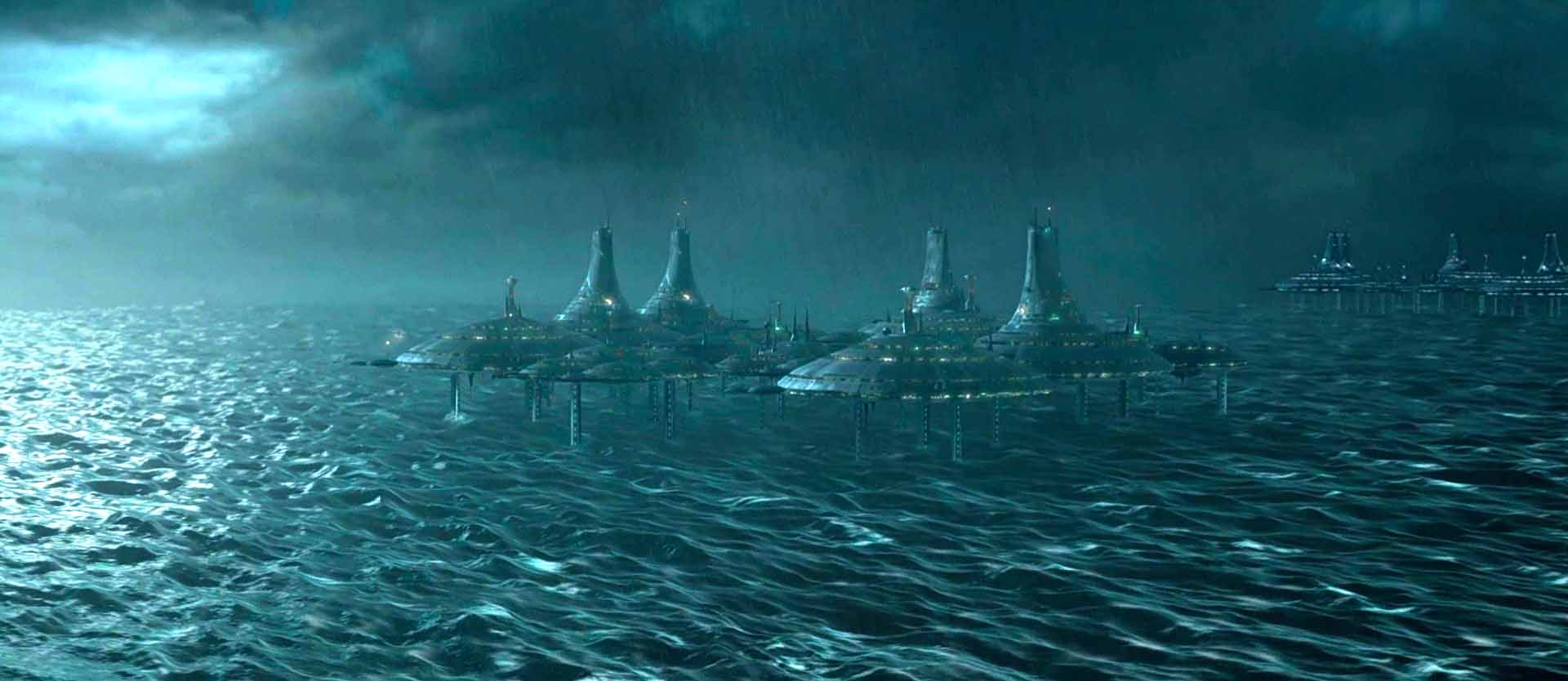 Pianeta Kamino in Episodio II - L'Attacco dei Cloni