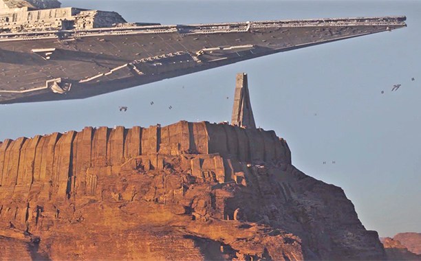 Jedha occupata dagli imperiali. Da Spoiledbluemilk.com