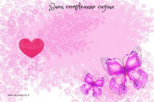 compleanno cugina