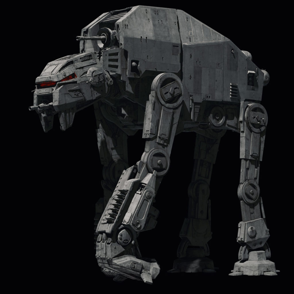 L'aspetto completo del nuovo AT-M6.Da: starwars.com
