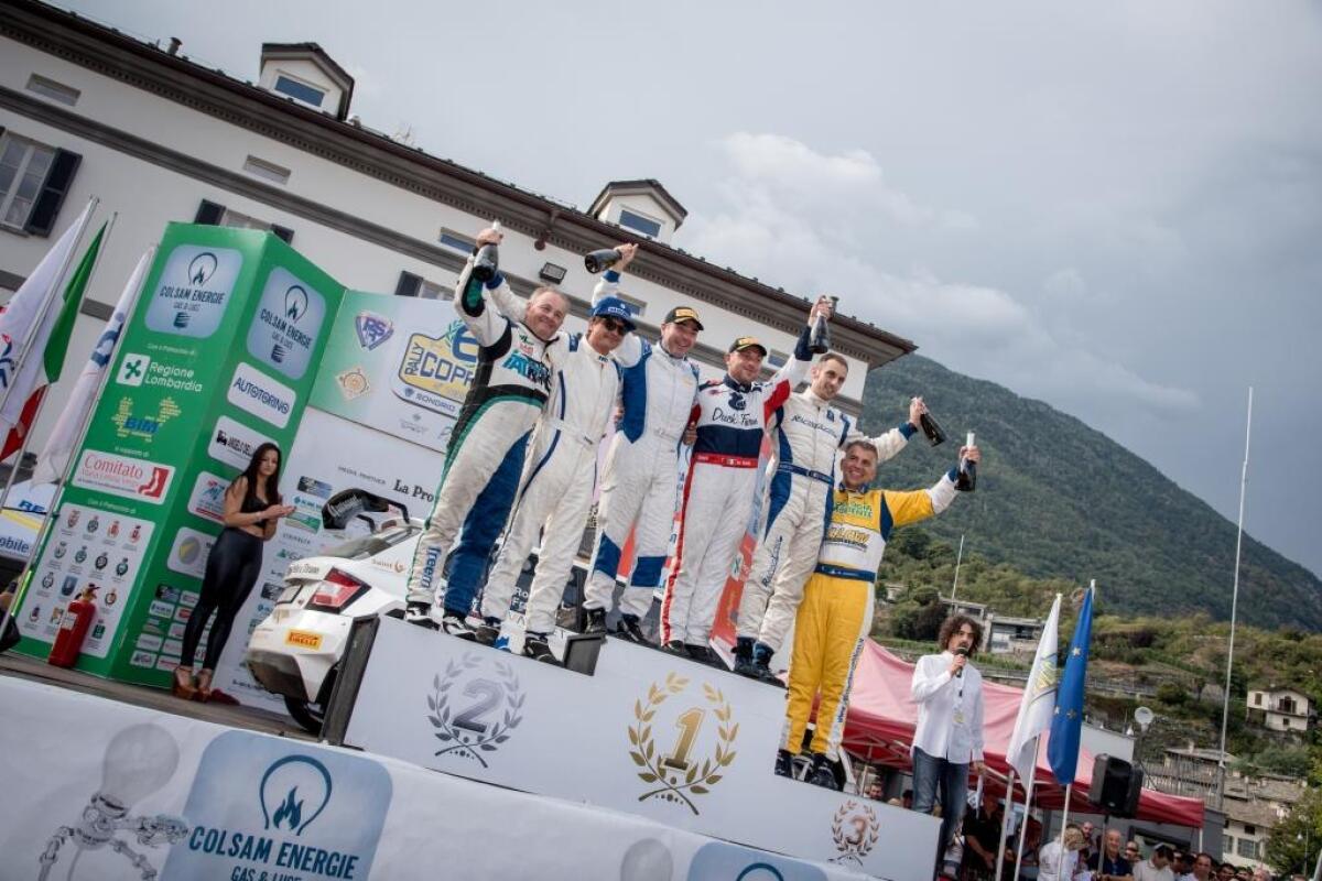 Rally Coppa Valtellina: 130 iscritti - 