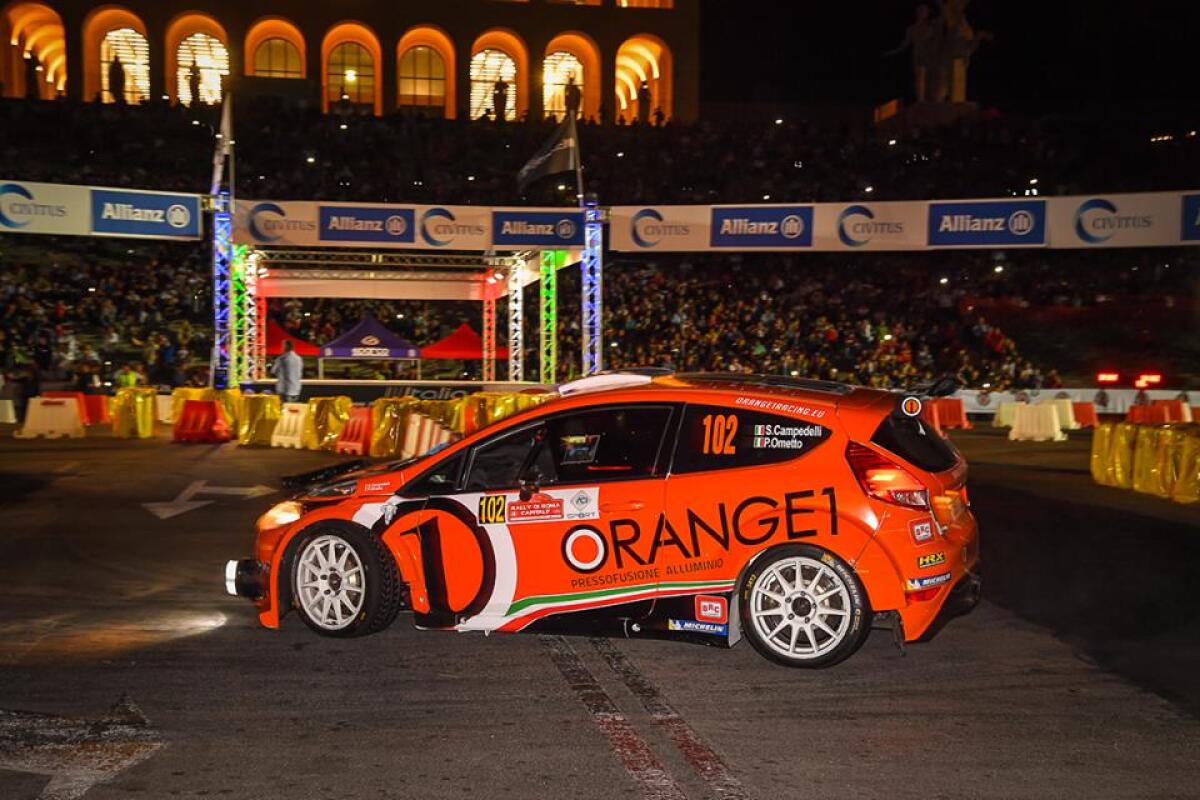 CIR, al Rally di Roma Campedelli capoccia nel caos - 