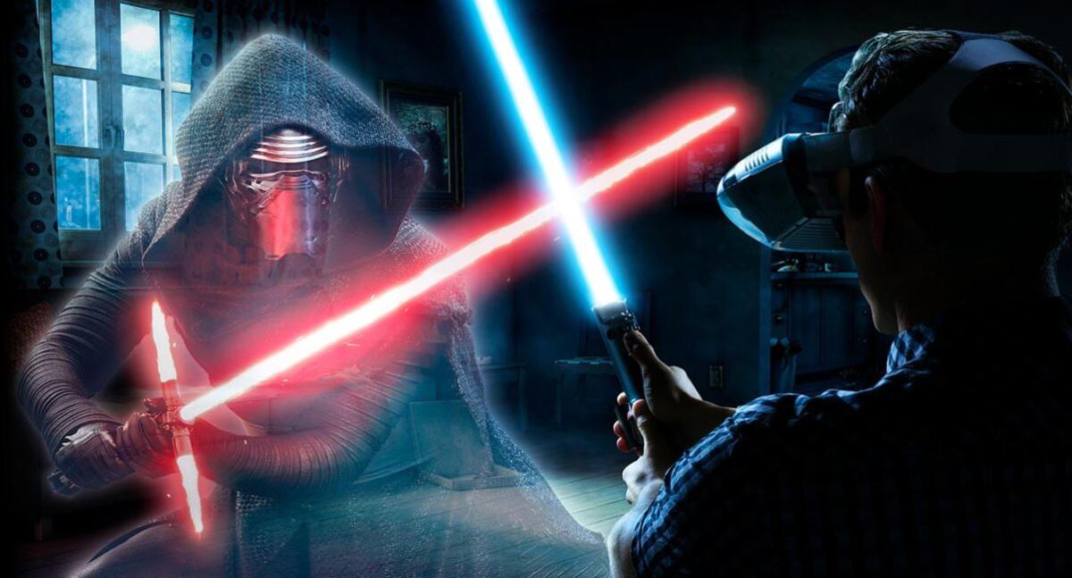 Uno sguardo all'esperienza AR Star Wars: Jedi Challenges - Immagine promozionale del visore da lenovo.com