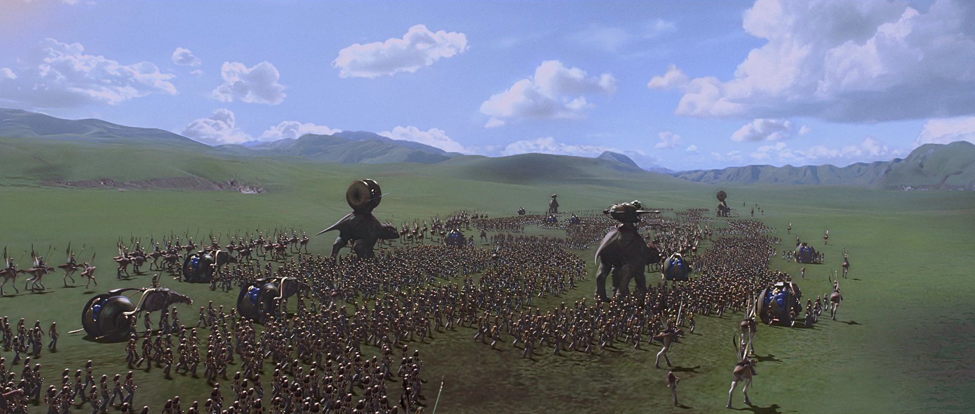 Avete presente i filmati prerenderizzati nei videogiochi degli anni 90? Ecco.