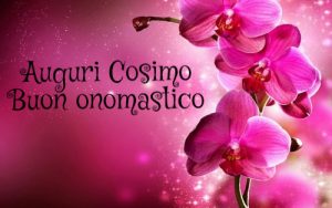 auguri cosimo onomastico