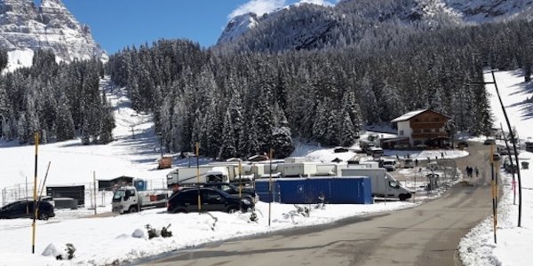 La location del Monte Piana