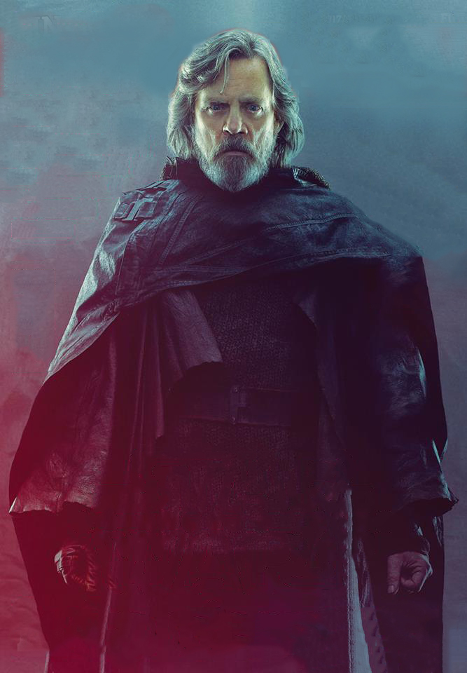 Il nuovo look di Luke Skywalker in Episodio VIII.Da: SWNN