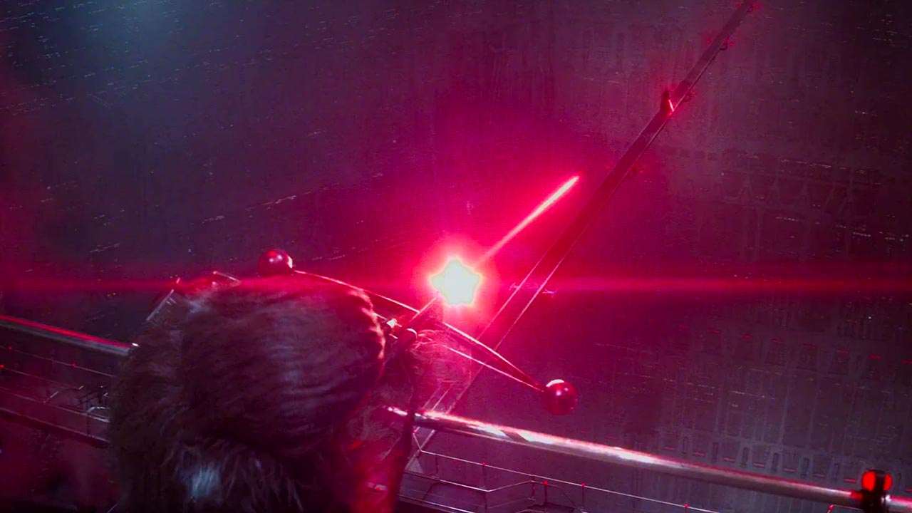 Il tiro di Chewbacca era assolutamente pulito e relativamente facile da quella posizione.