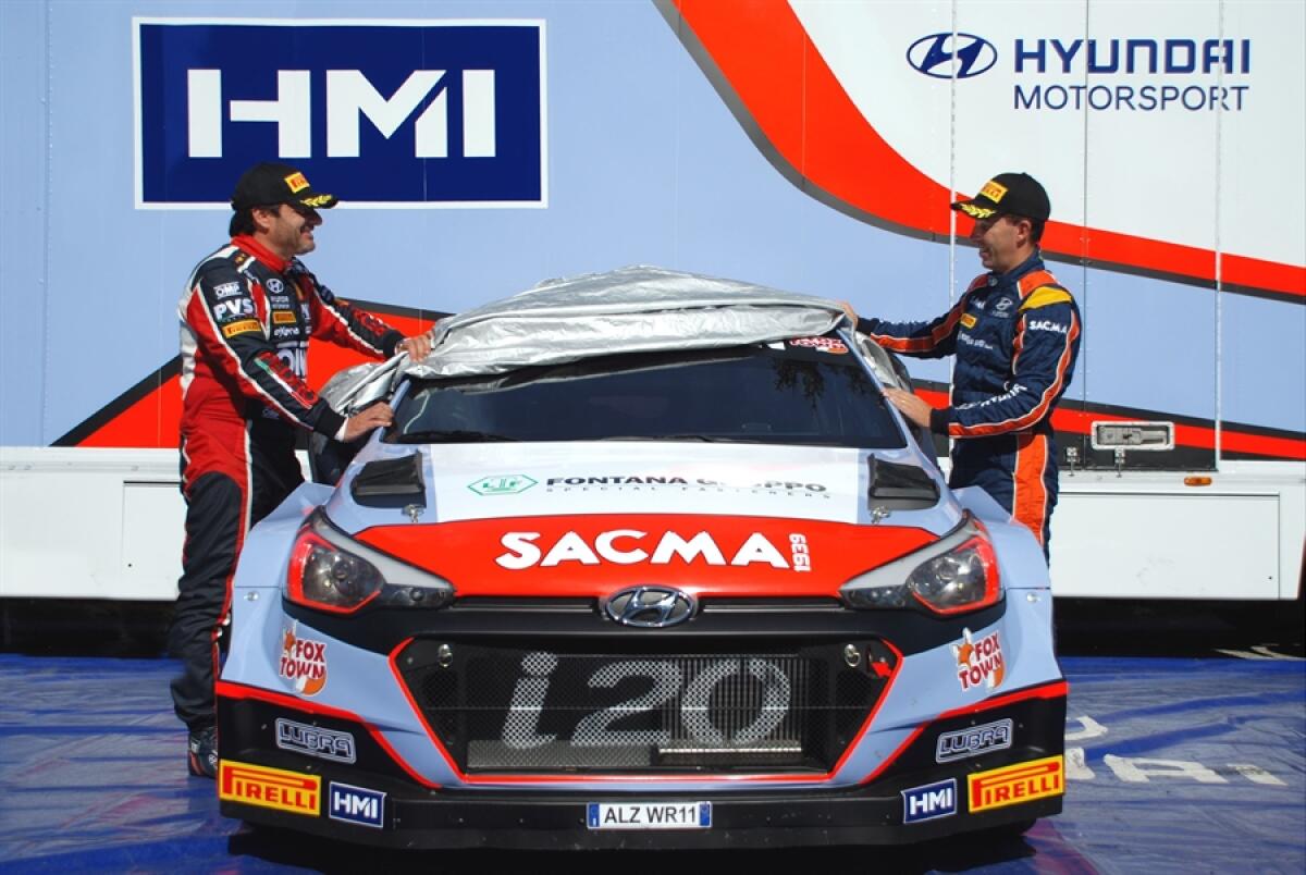 Trofeo ACI Como: HMI presente con due Hyundai I20 WRC 2016 - 