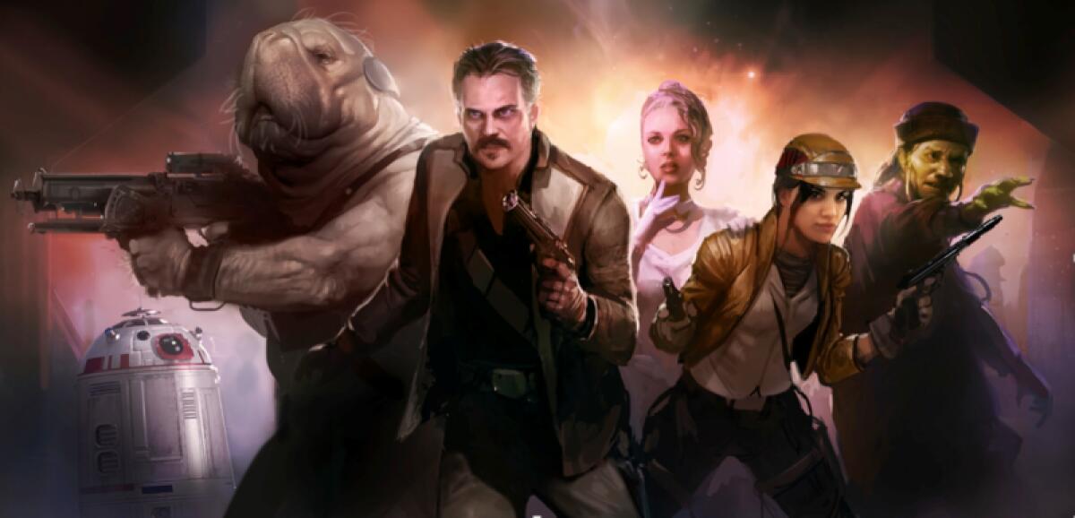 Star Wars di Visceral Games: il gioco era troppo ambizioso - Il protagonista del gioco Ragtag e gli altri coprotagonisti del praticamente defunto gioco di Visceral Games.